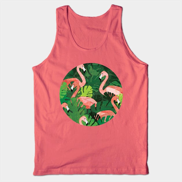 Flamingos Tank Top by KatherineBlowerDesigns